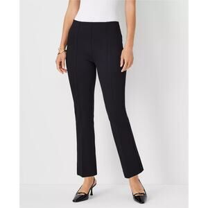 Ann Taylor The Pull On Kick Crop Twill Pants Sz Medium Petite Minimal Office NWT